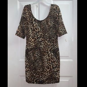 Love Culture Leopard Dress NWT
